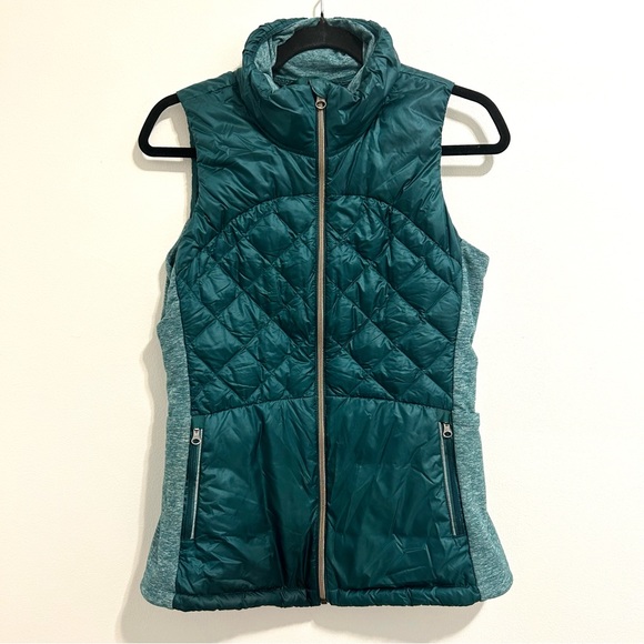 lululemon athletica Jackets & Blazers - Lululemon Down for a Run Vest Emerald Green Size 8